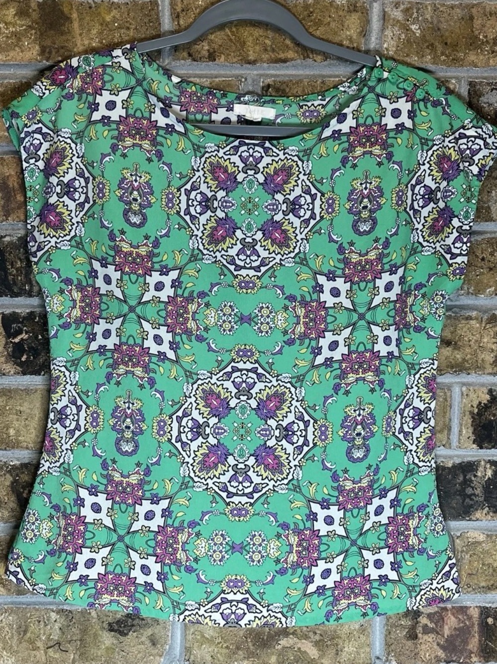 Tulle Anthropologie Women’s Small Shirt Geometric